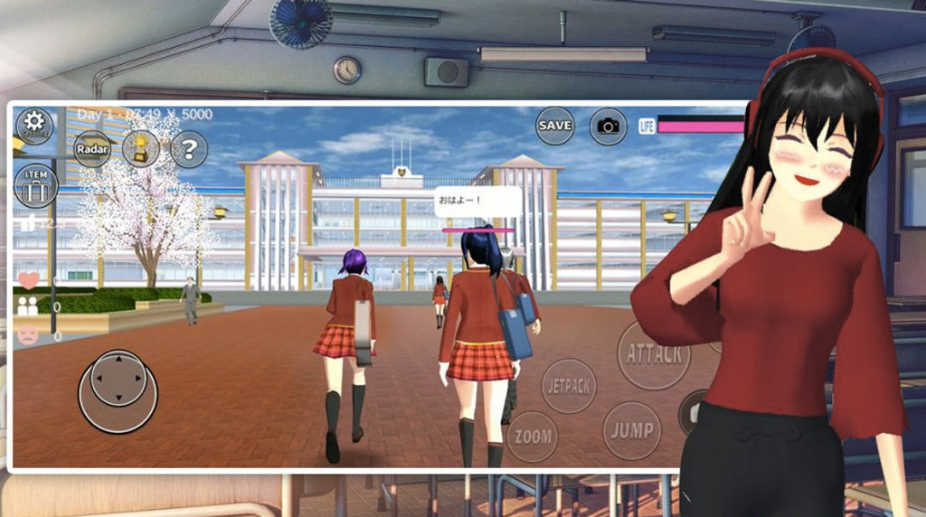 Sakura school simulator free play