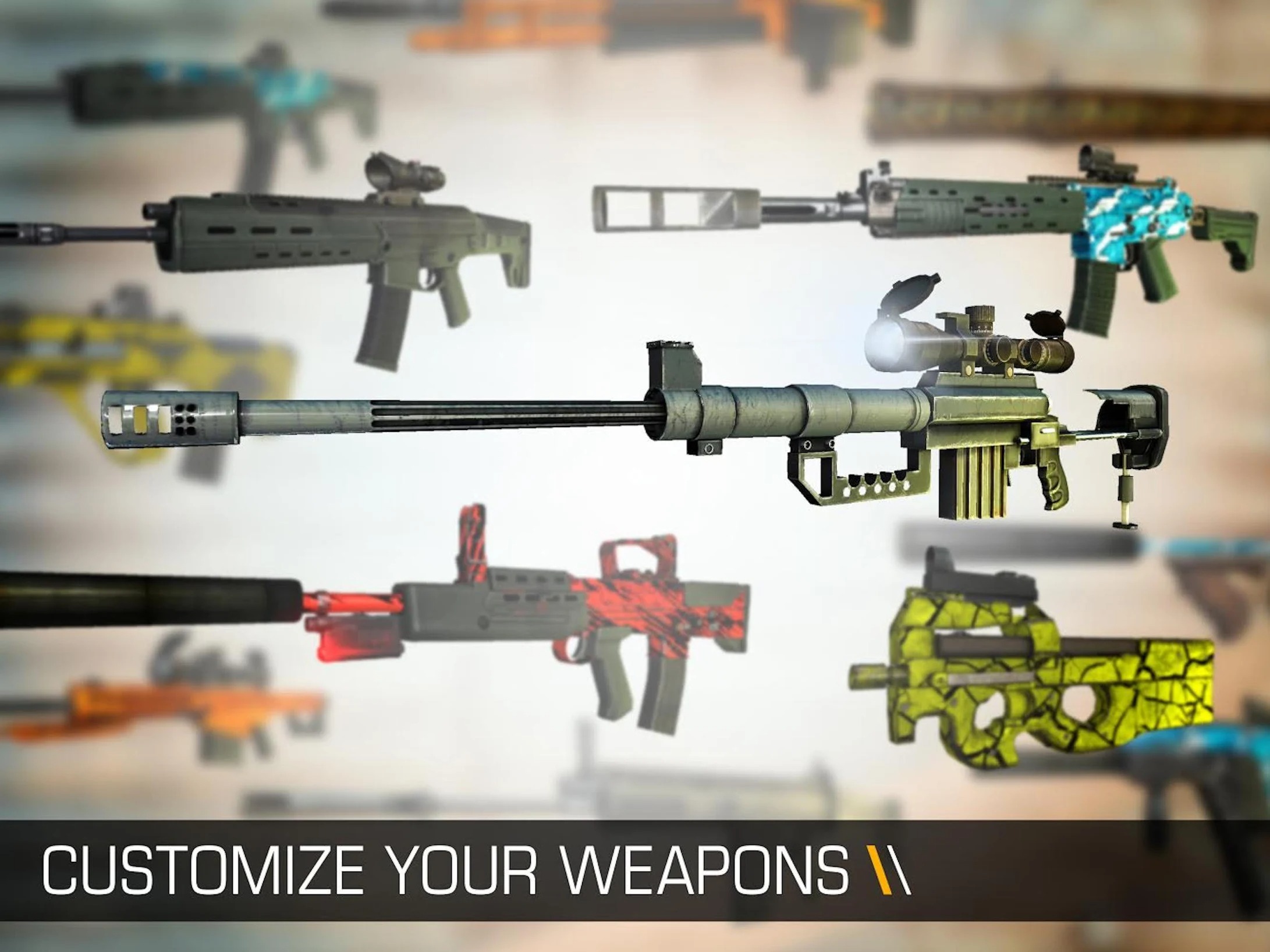 bullet force customize weapons game