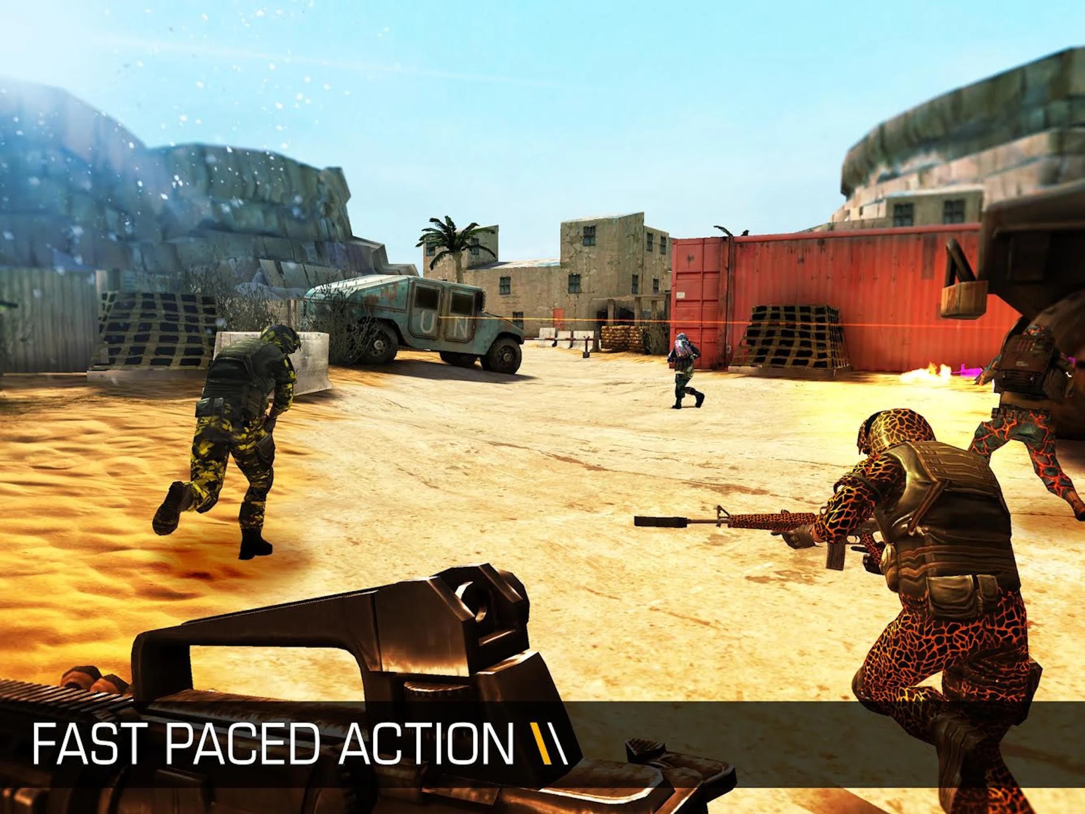 bullet force fast paced action