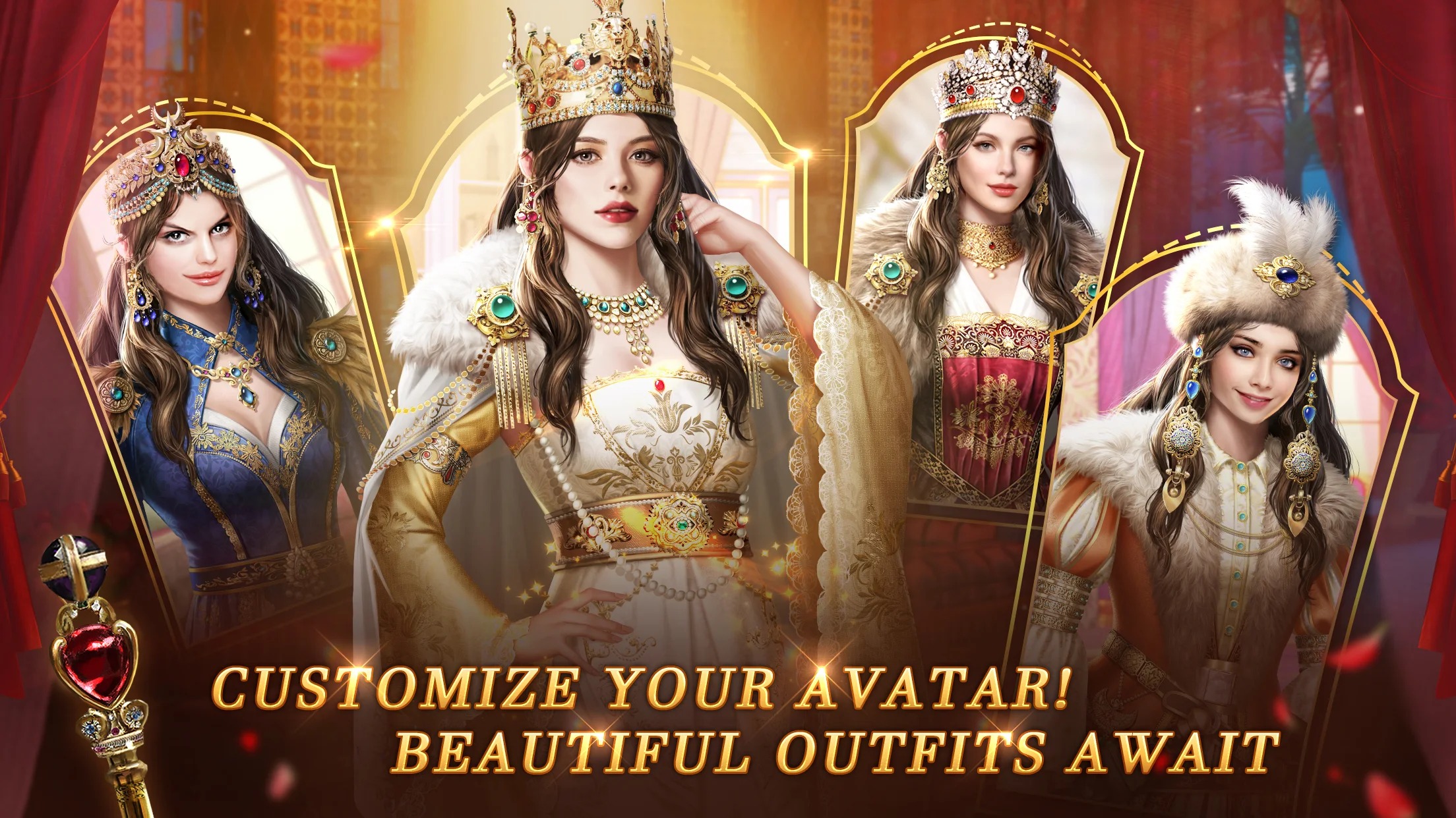 game of sultans customize avatar