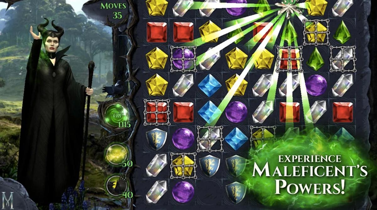 Maleficent Free Fall Gameplay