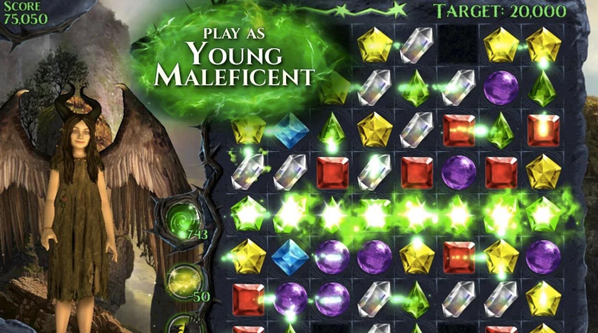 Maleficent Free Fall Game