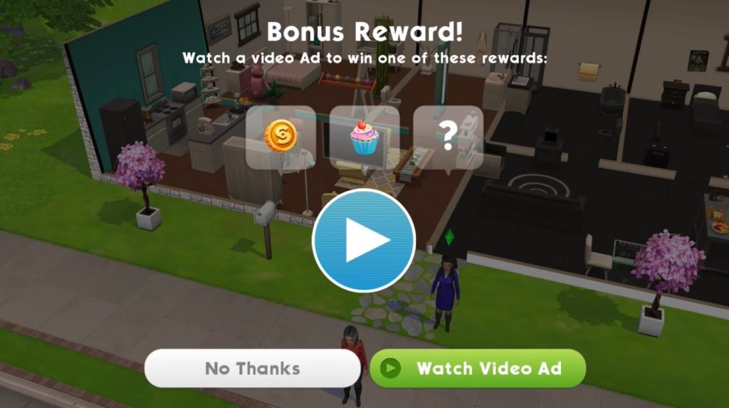 The Sims Mobile Ads
