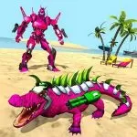 Real Robot Crocodile – Robot Transformation Game