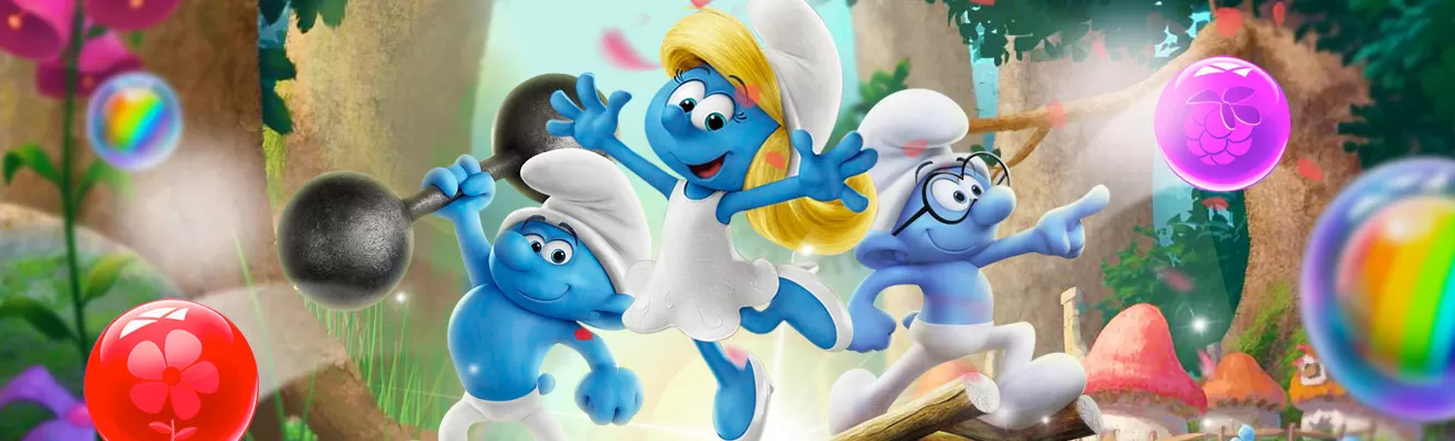 Smurfs Bubble Magical Forest