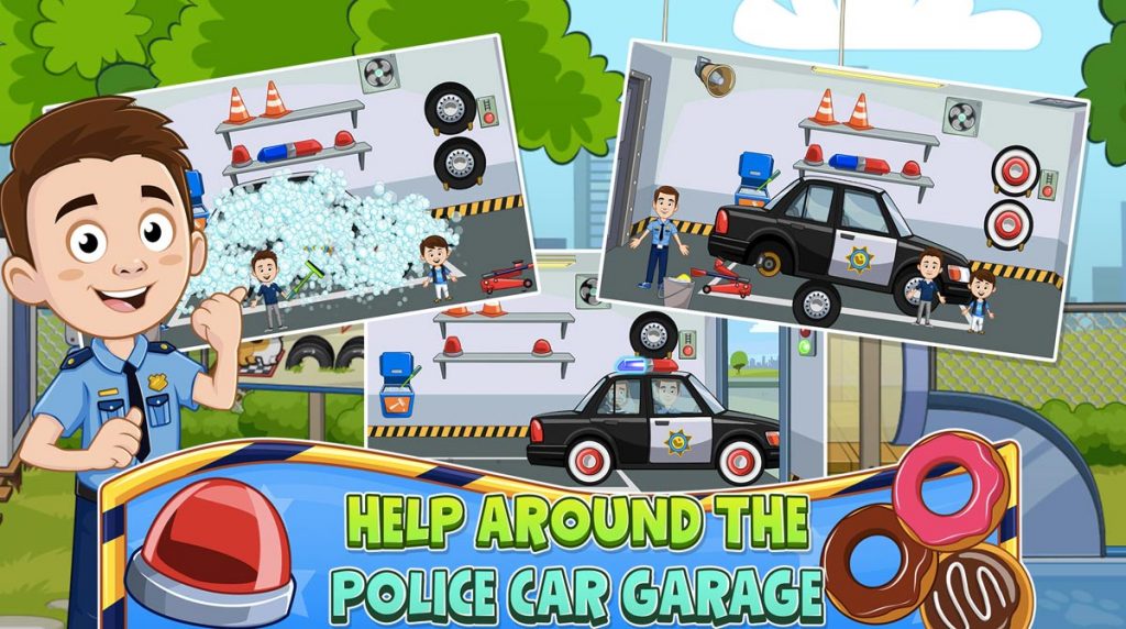 My Town Police Car Garage 1024x572 1