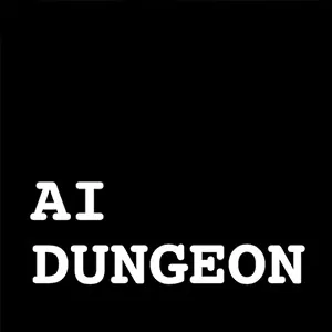 Ai Dungeon Text On A Black Background