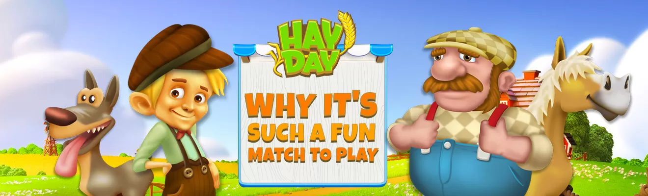 Hay Day Farmer And Son With Animals