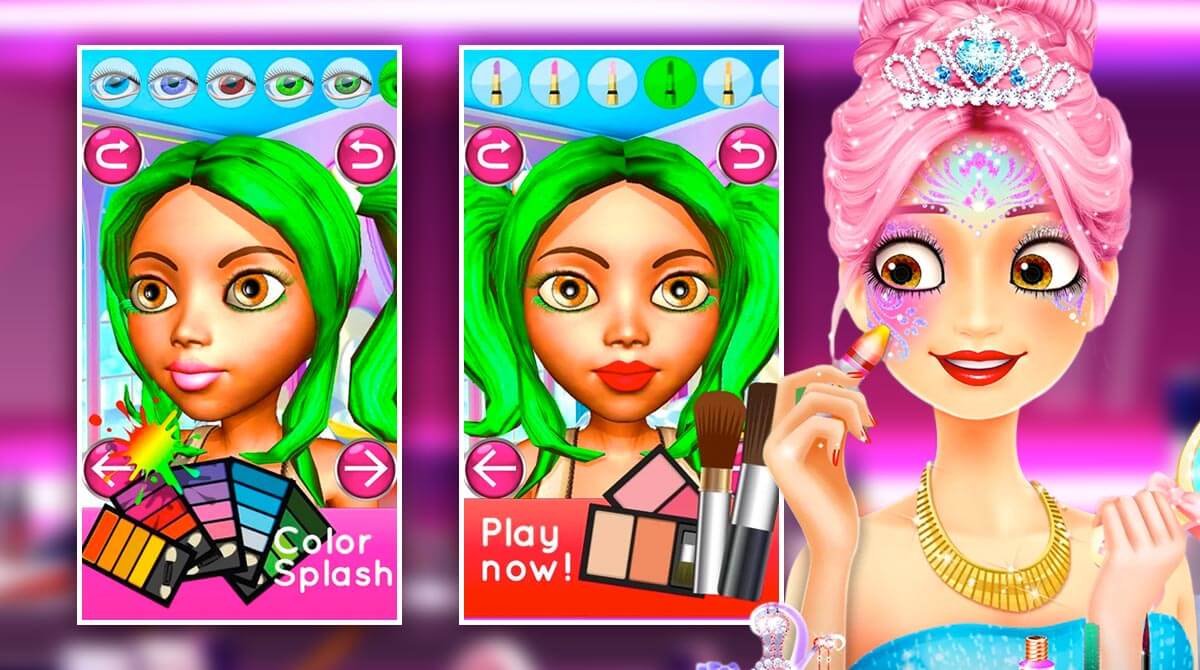 Play Princess Salon: Make Up Fun 3D The Fun Casual Game