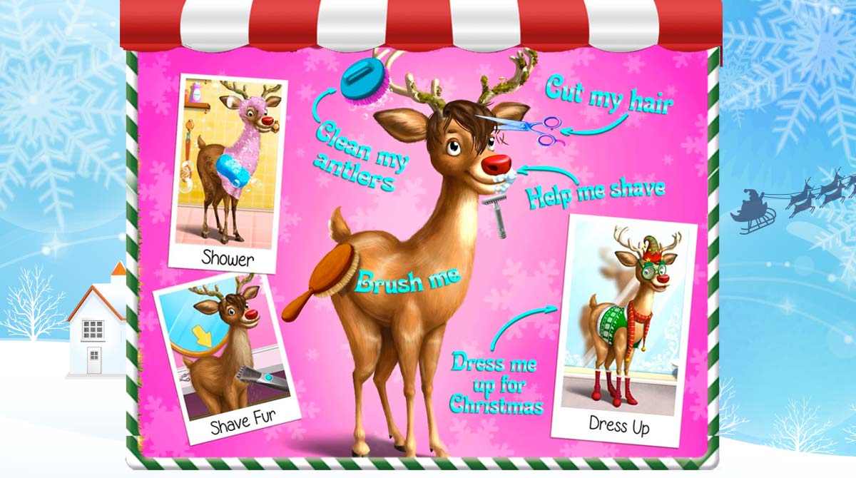 Play Christmas Animal Hair Salon 2 For PC - EmulatorPC