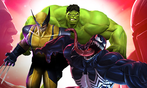 Marvel Coc Wolverine Hulk Venom