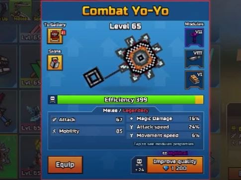Combat Yoyo Gameplay
