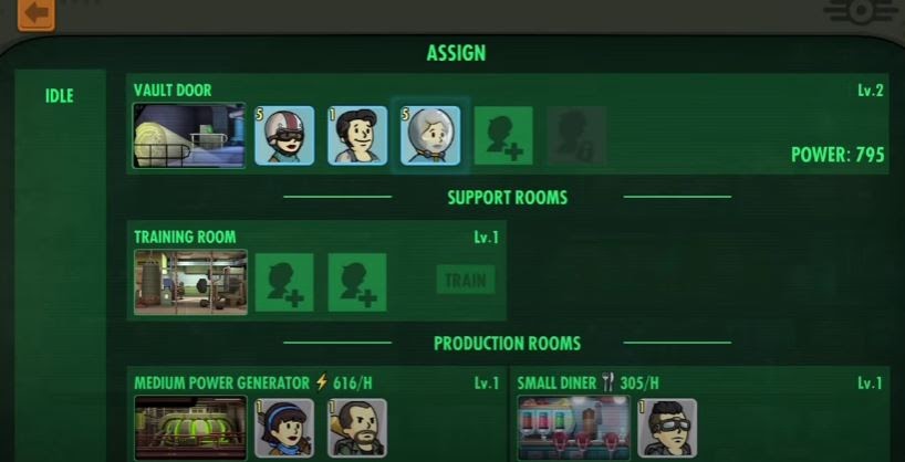 Fallout Shelter Online Power