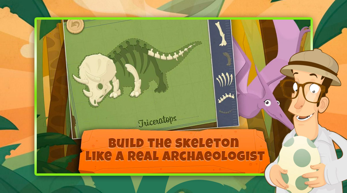 Download Dinosaurs for kids : Archaeologist - Jurassic Life for PC