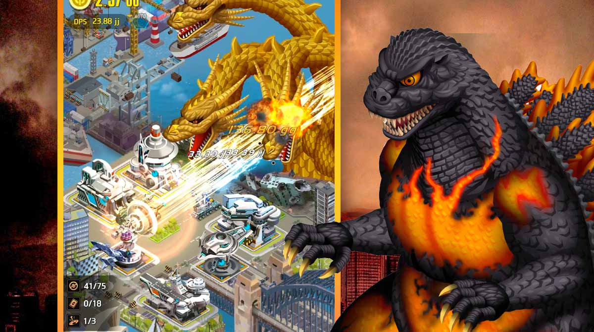Godzilla Defense Force Gameplay On Pc