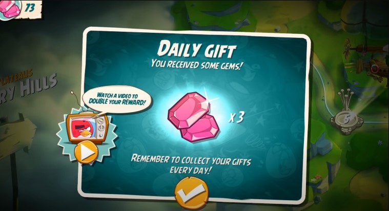 Angry Birds 2 Daily Gift