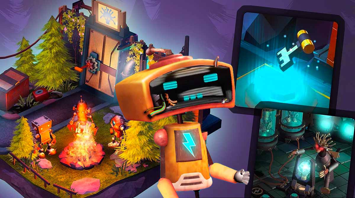 Tiny Robots Recharged Gameplay On Pc