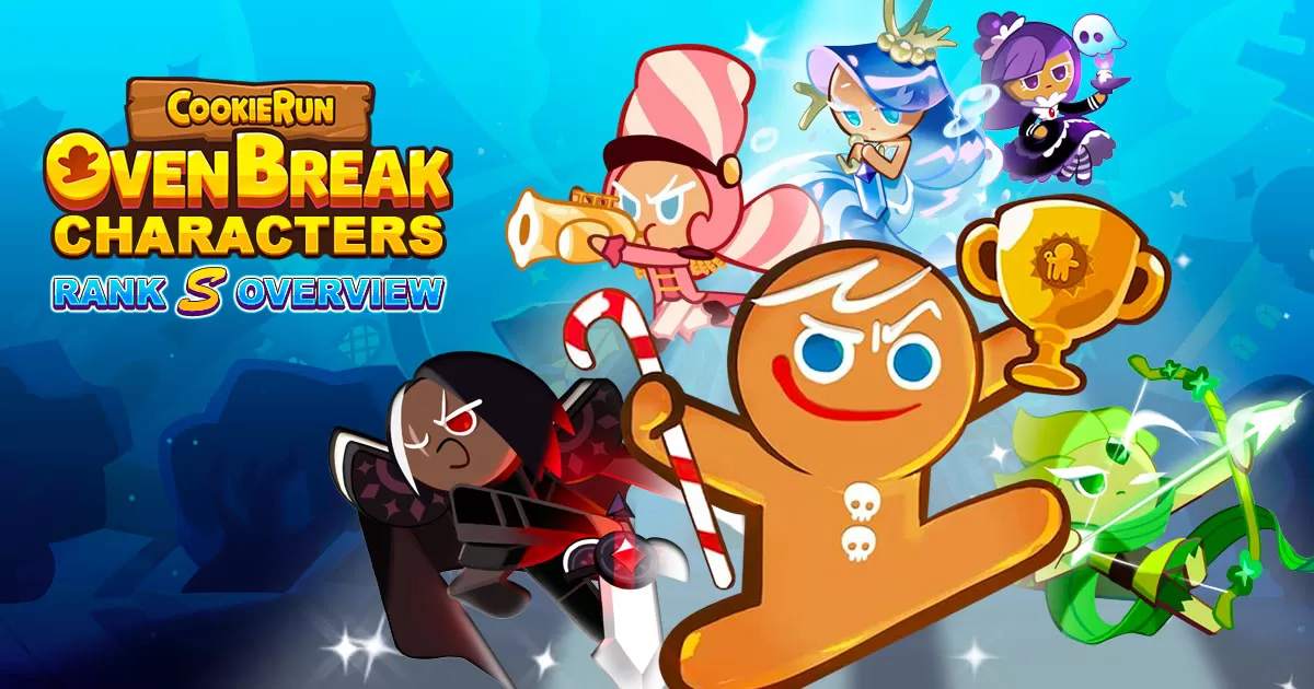 Cookie Run Oven Break Characters