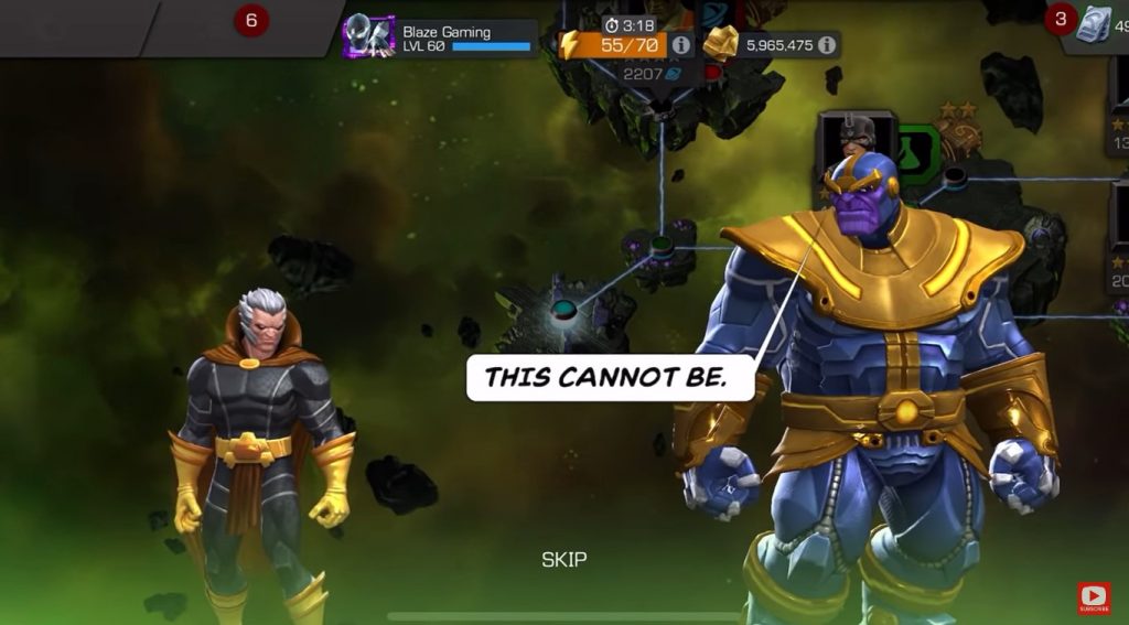 Marvel Contest Of Champions Dialogue