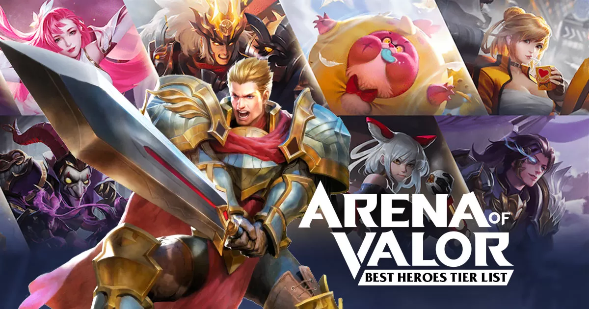 Arena Of Valor Tier List Header