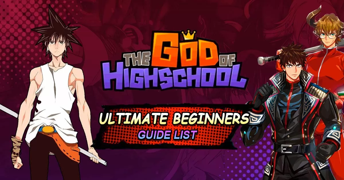The God Of High School Characters Ultimate Guide