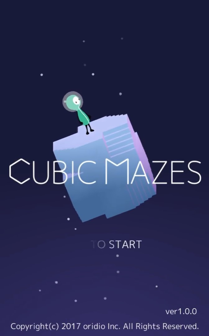 Cubic Mazes Game