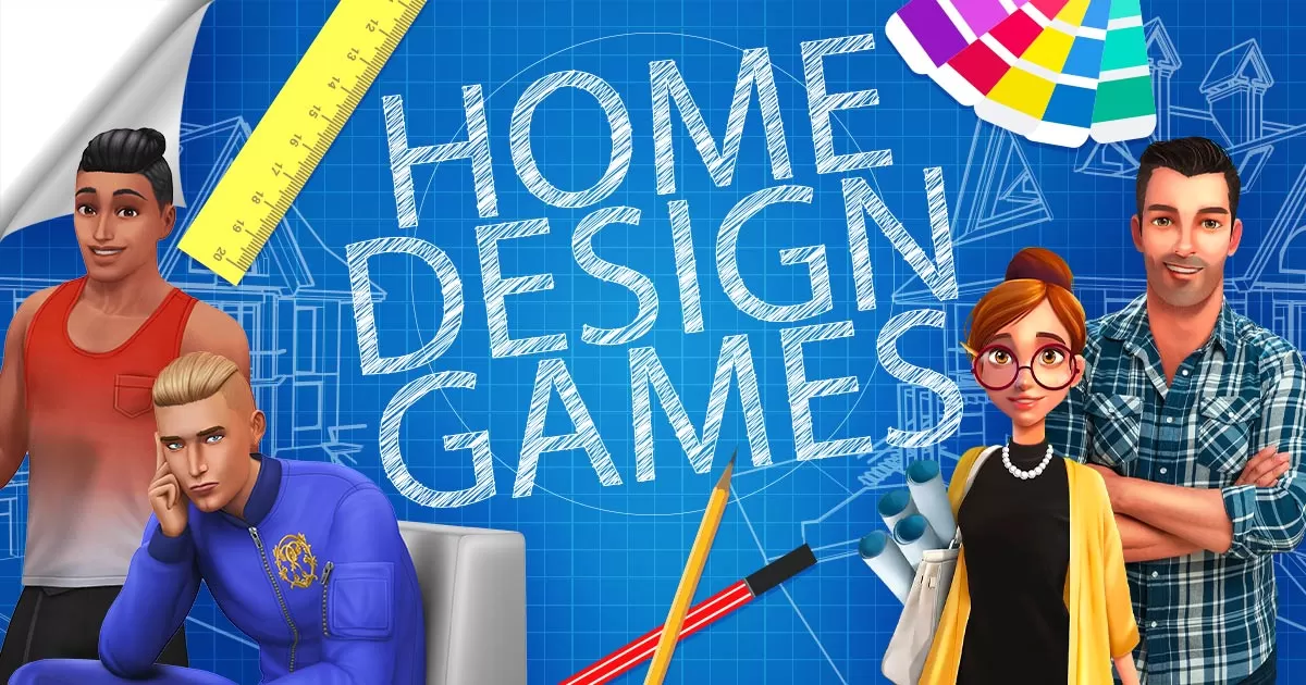 Home Design Games Header