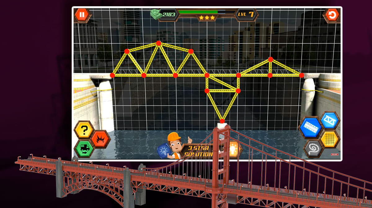 Bridge Construction Gameplay On Pc