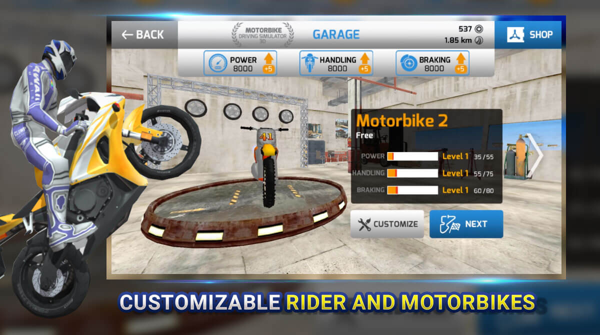 Motorbike Driving Simulator For Pc